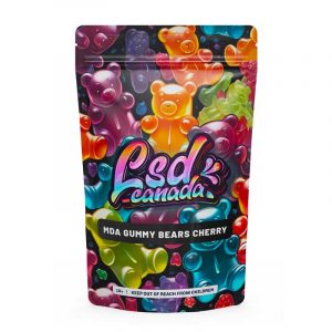 250MG MDA Gummy Bears – Cherry